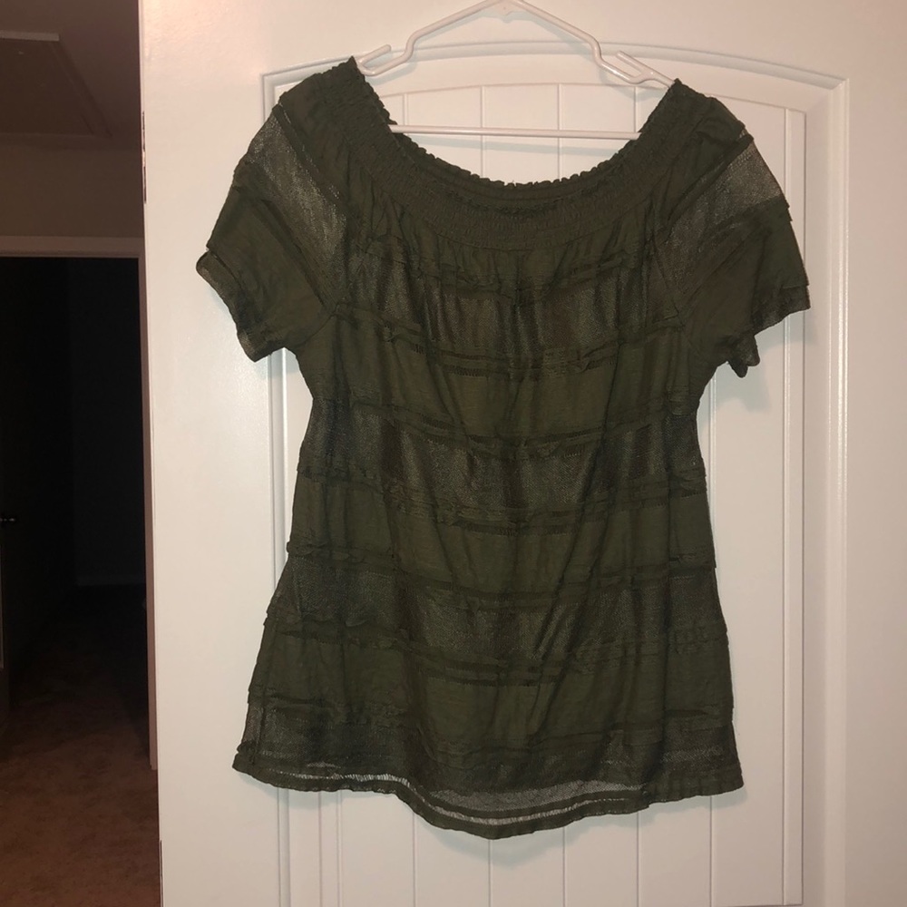 Off shoulder blouse